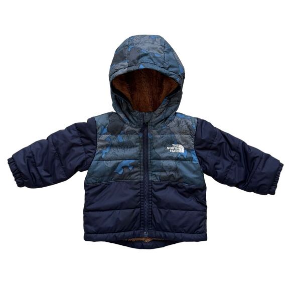 The North Face Reversible Mount Chimborazo Coat Size 6-12m - Picture 1 of 6